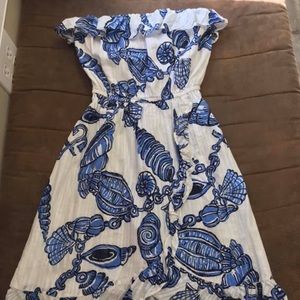 Lily Pulitzer Strapless Dress